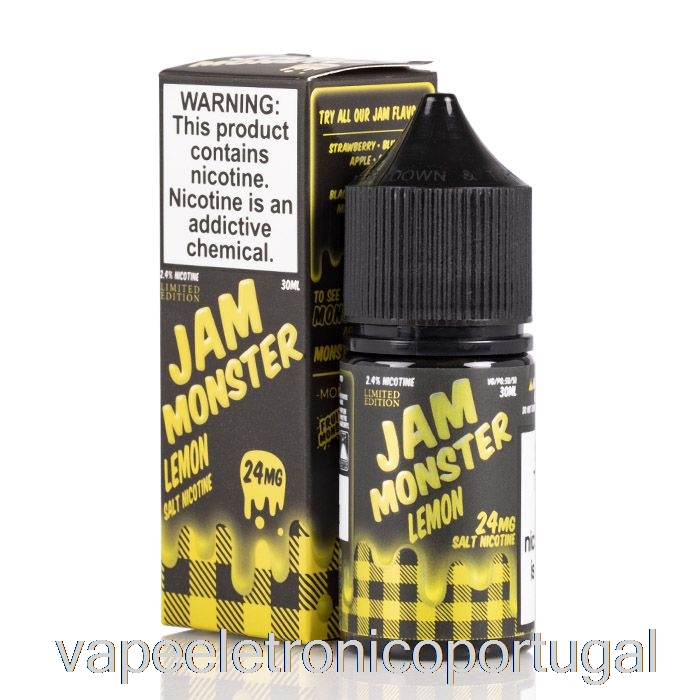 Vape Eletrônico Limão - Jam Monster Salts - 30ml 24mg